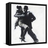 The Stare-Marysia Burr-Framed Stretched Canvas