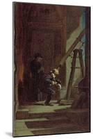 The Stargazer, c.1863-Carl Spitzweg-Mounted Giclee Print