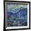 The Starry Night, June 1889 (Detail)-Vincent van Gogh-Framed Giclee Print