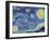 The Starry Night, June 1889 - Focus-Van Gogh Vincent-Framed Giclee Print