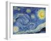 The Starry Night, June 1889 - Focus-Van Gogh Vincent-Framed Giclee Print