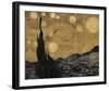 The Starry Night, June 1889 - Luxe-Eccentric Accents-Framed Giclee Print