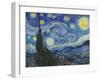 The Starry Night, June 1889-Vincent van Gogh-Framed Giclee Print