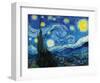 The Starry Night - Saint-Rémy-de-Provence, France-Vincent van Gogh-Framed Giclee Print