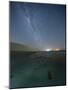 The Stars and Milky Way over the Dunes in Jericoacoara, Brazil-Alex Saberi-Mounted Photographic Print