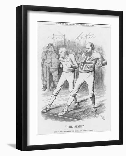 The Start, 1886-Joseph Swain-Framed Giclee Print