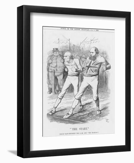 The Start, 1886-Joseph Swain-Framed Premium Giclee Print