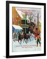 The Start at Dawn-Herbert Stitt-Framed Giclee Print