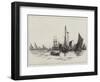 The Start from Southend for the Jubilee Yacht Race Round the United Kingdom-null-Framed Giclee Print