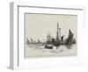 The Start from Southend for the Jubilee Yacht Race Round the United Kingdom-null-Framed Giclee Print