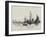 The Start from Southend for the Jubilee Yacht Race Round the United Kingdom-null-Framed Giclee Print