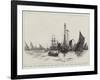 The Start from Southend for the Jubilee Yacht Race Round the United Kingdom-null-Framed Giclee Print