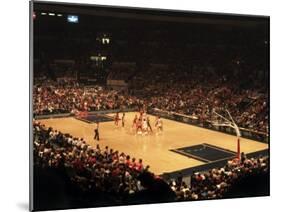 The Start of a Basketball Game-null-Mounted Photographic Print