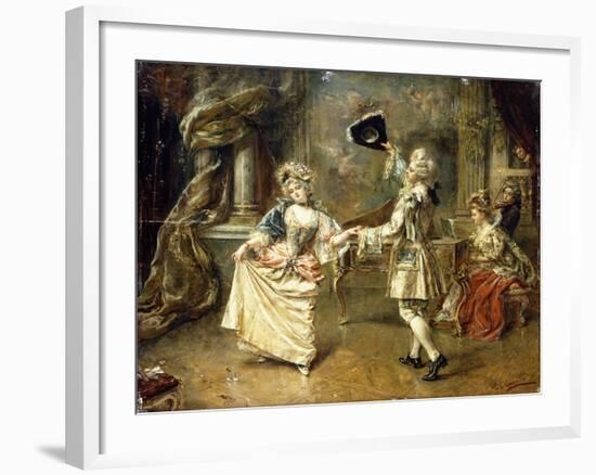 The Start of the Dance-Eduardo-leon Garrido-Framed Giclee Print