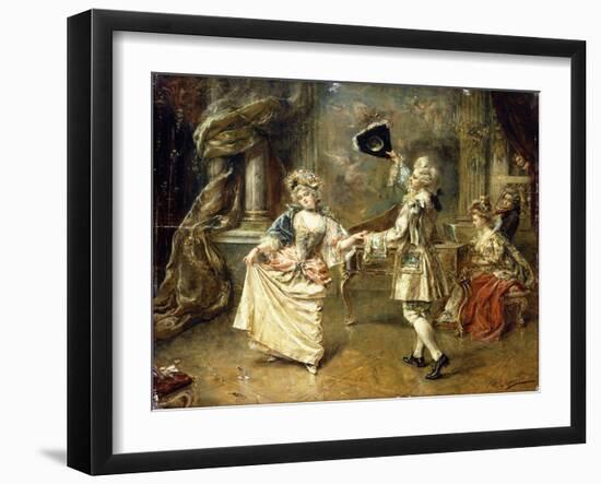 The Start of the Dance-Eduardo-leon Garrido-Framed Giclee Print