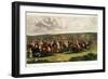The Start of the Memorable Derby of 1844, Engraved by Charles Hunt-John Frederick Herring I-Framed Giclee Print