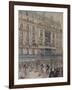The Start of the Paris-Brest Bicycle Race in Front of the Offices of "Le Petit Journal"-Fortuné Louis Méaulle-Framed Giclee Print
