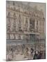 The Start of the Paris-Brest Bicycle Race in Front of the Offices of "Le Petit Journal"-Fortuné Louis Méaulle-Mounted Giclee Print