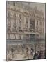 The Start of the Paris-Brest Bicycle Race in Front of the Offices of "Le Petit Journal"-Fortuné Louis Méaulle-Mounted Giclee Print