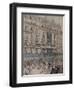 The Start of the Paris-Brest Bicycle Race in Front of the Offices of "Le Petit Journal"-Fortuné Louis Méaulle-Framed Giclee Print