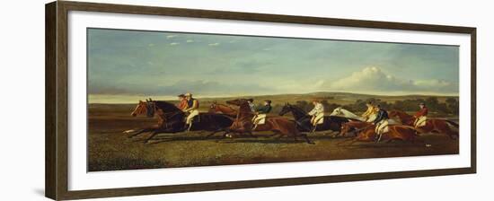 The Start of the Race-Alfred Frank De Prades-Framed Giclee Print