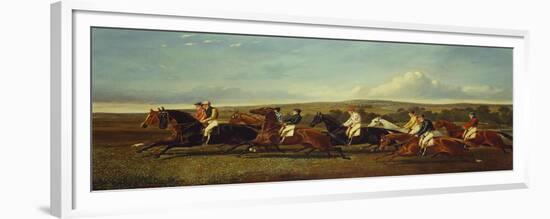 The Start of the Race-Alfred Frank De Prades-Framed Giclee Print