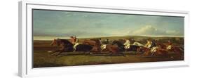 The Start of the Race-Alfred Frank De Prades-Framed Giclee Print