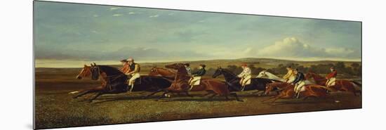 The Start of the Race-Alfred Frank De Prades-Mounted Giclee Print
