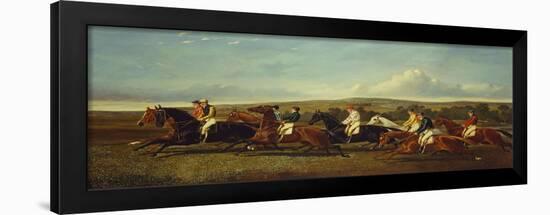 The Start of the Race-Alfred Frank De Prades-Framed Giclee Print