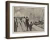 The Start of the Yacht Race from Dover to Heligoland for the German Emperor's Jubilee Cup-null-Framed Giclee Print