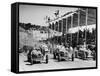 The Starting Grid for the Nice Grand Prix, 1934-null-Framed Stretched Canvas