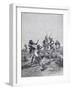 The Starving Abyssinians Lay Down their Weapons at the Italian Outposts in 1888-null-Framed Giclee Print