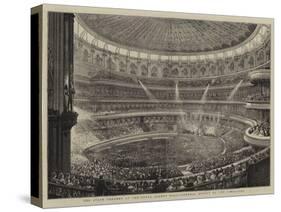 The State Concert at the Royal Albert Hall, General Effect of the Lime-Light-null-Stretched Canvas