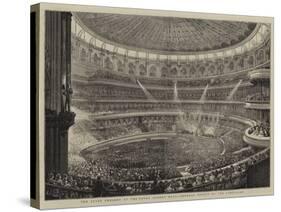 The State Concert at the Royal Albert Hall, General Effect of the Lime-Light-null-Stretched Canvas