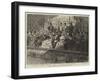 The State Concert at the Royal Albert Hall, the Dais-Adrien Emmanuel Marie-Framed Giclee Print