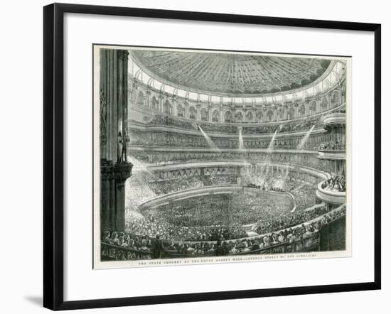 The State Concert at the Royal Albert Hall-null-Framed Giclee Print