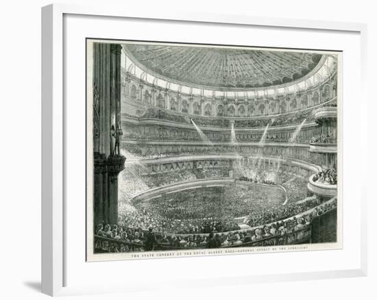 The State Concert at the Royal Albert Hall-null-Framed Giclee Print