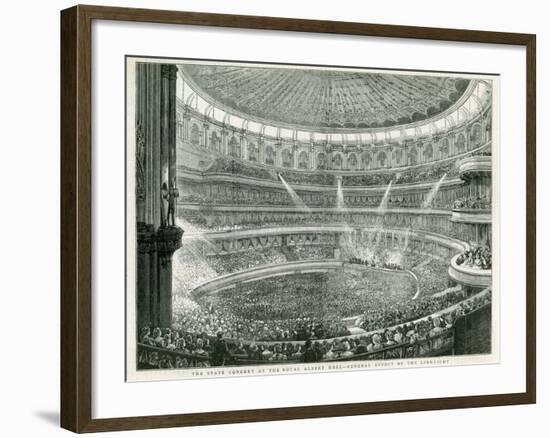 The State Concert at the Royal Albert Hall-null-Framed Giclee Print