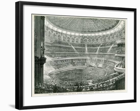 The State Concert at the Royal Albert Hall-null-Framed Giclee Print