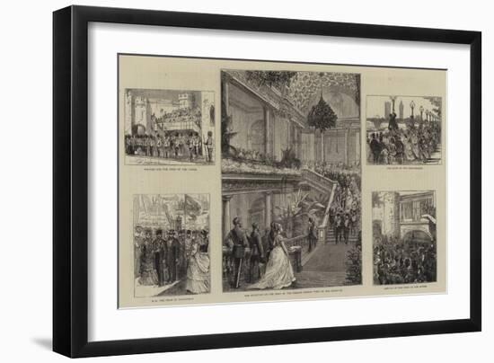 The State Concert at the Royal Albert Hall-null-Framed Giclee Print