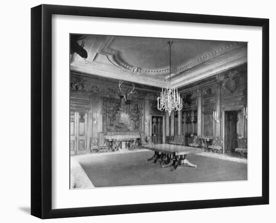 The State Dining-Room at the White House, Washington Dc, USA, 1908-null-Framed Giclee Print