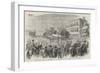 The State Funeral Procession of Castanos, Duke of Baylen, in Madrid-null-Framed Giclee Print