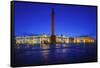 The State Hermitage Museum.-Jon Hicks-Framed Stretched Canvas