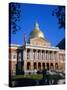 The State House, Boston, Massachusetts, New England, USA-Roy Rainford-Stretched Canvas