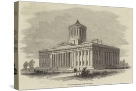 The State-House, Ohio-null-Stretched Canvas