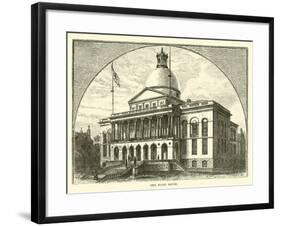 The State House-null-Framed Giclee Print