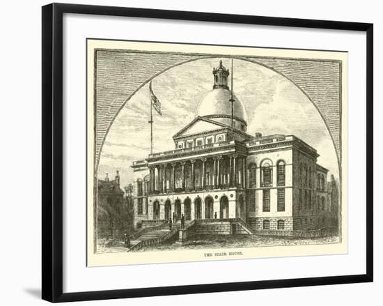 The State House-null-Framed Giclee Print