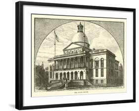 The State House-null-Framed Giclee Print