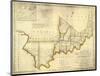 The State of Indiana, c.1817-W^ Shelton-Mounted Art Print