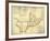 The State of Indiana, c.1817-W^ Shelton-Framed Art Print